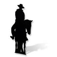 thumbnail image 1 of Star Cutouts SC47 Découpe de Cowboy sur Cheval Silhouette, 1 of 1