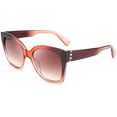 thumbnail image 1 of FEISEDY Retro Oversized Square Sunglasses Stylish Colorful Frame Chic Eyewear for Woman and Men B2597, 1 of 6