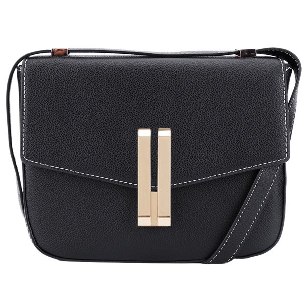 Bolso Transporte para Mujer Btafrte hombro cuadrado PU Gran Capacidad Correa Ajustable