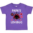 thumbnail image 3 of Inktastic Valentine's Day Papa's Lovebug Boys or Girls Toddler T-Shirt, 3 of 5