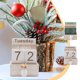 thumbnail image 1 of Xihbxyly Adorno de Calendario de Madera, Mdf Natural, Tablero de Cuenta Regresiva Vintage, Decoración para El Escritorio, Elegante Accesorio de Oficina, Multiusos, Tamaño 11,5 X 6,5 X 14,5 Cm, 1 of 6