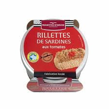 Les Mouettes d’Arvor Sardine Rillettes with Fresh Tomato