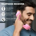 thumbnail image 3 of Retro Phone Handset, New Bluetooth Retro Phone, Vintage Telephone with USB-C or AUX 3.5mm Plug or BT, 3 of 9