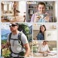 thumbnail image 7 of Imego Portable Mini Magnetic Bluetooth Speaker Adjustable Phone Stand & Kitche, Refrigerator, Anything Magnet, Gifts White, 7 of 7