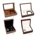 thumbnail image 4 of TINYSOME Wood Jewelry Box Necklace Ring Bracelet Organizer Mini Wooden for Case Small Storage Container Gift for Men Women Girls, 4 of 19
