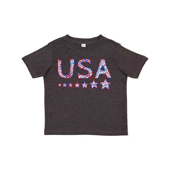 Inktastic Fourth of July USA Red, White, and Blue Boys or Girls Toddler T-Shirt