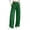Army Green, variant on ClodeEU Women's Elastic High Waist Wide Leg Pants,Solid Color Casual Loose Trousers With Pockets ,Women's Plus L