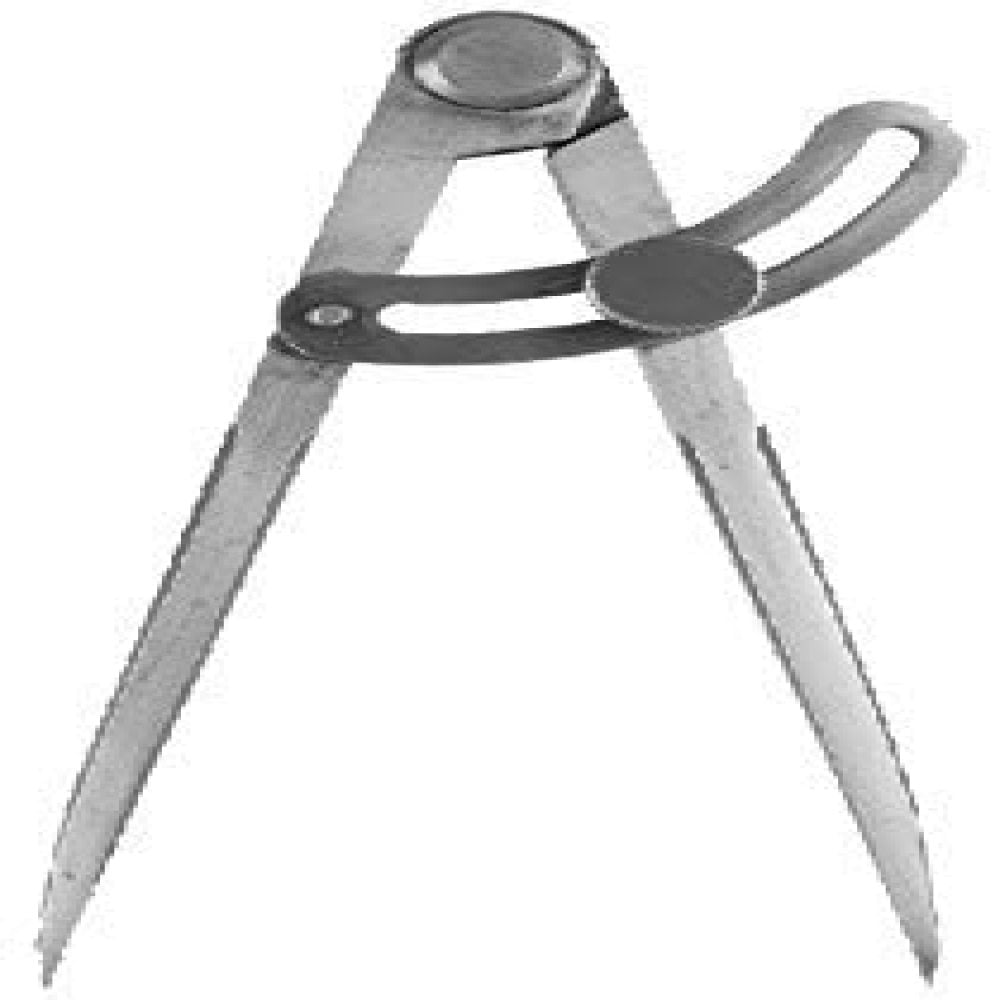 AI 12" 300mm Divider Caliper Wing Compass Metal Marking Circles