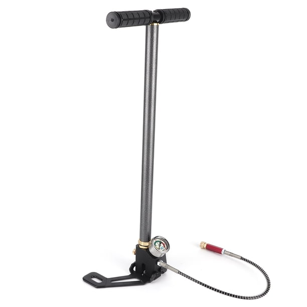 Bomba Manual de 3 Etapas de Acero de Tungsteno de Alta Presión para Bola de Neumlicos para botes de pistola de aire PCP