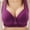 Purple, variant on Push-up Bra Women Shaper Shapewear Vest Everyday Bra Bust up Breast Support Sexy Bra Wireless Support Brassiere S-3XL Style MG-001