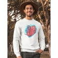thumbnail image 2 of Pink Octopus Sweatshirt Men -Image by Shutterstock, Male Small, 2 of 4