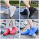 thumbnail image 5 of Sonducket Cubrezapatos de látex impermeables, reutilizables, antideslizantes, de goma, para ciclismo, deportes, Unisex, botas elásticas para Type1 NO1, 5 of 6