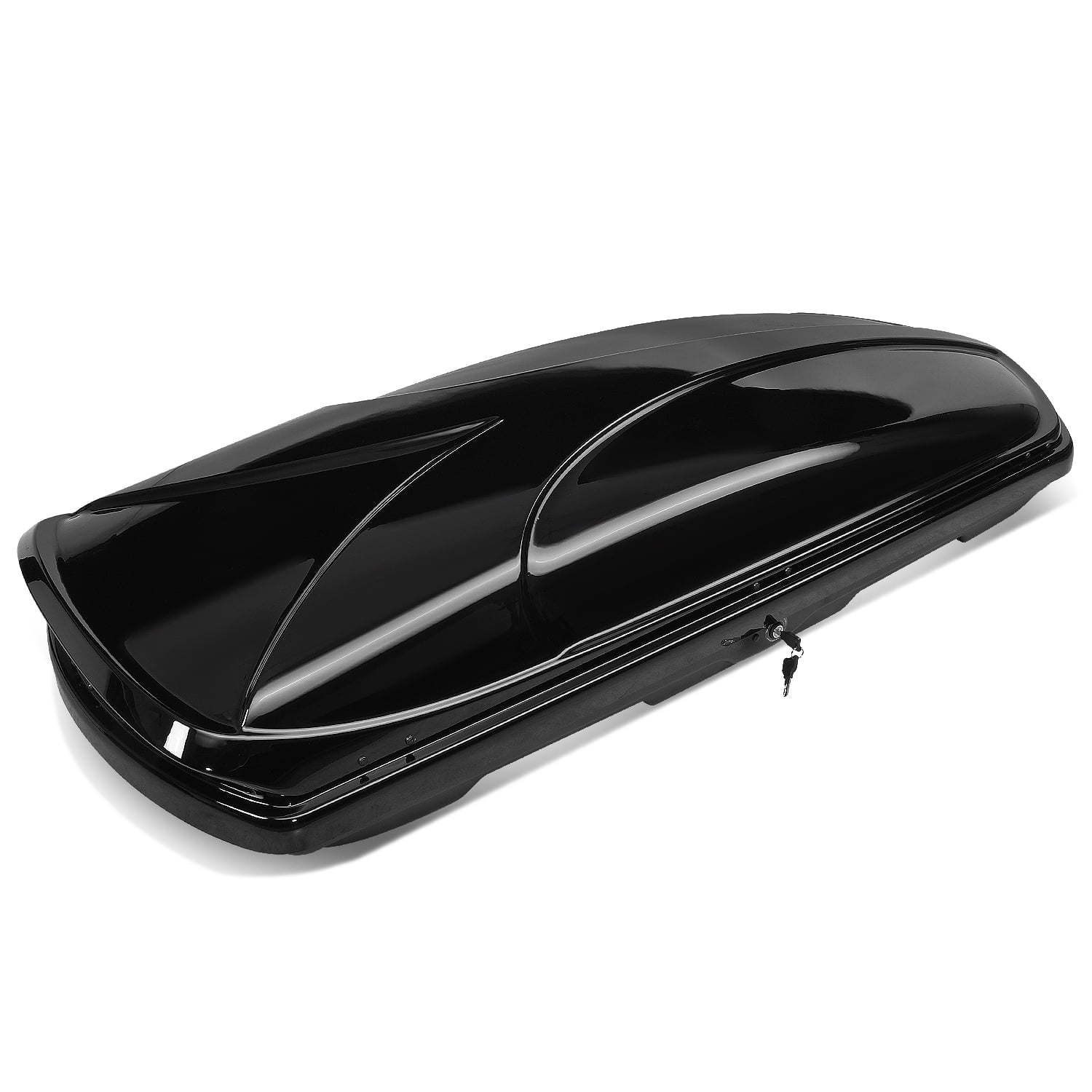 DNA Motoring PTZTL8294GSBK Universal SUV Roof Top Cargo Storage Box