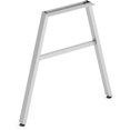 thumbnail image 1 of Hon HONLPLLEG30ASVR 30 in. Mod Worksurface Angled Leg Support, Silver, 1 of 1