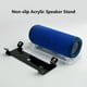 thumbnail image 2 of Injueey Soporte de altavoz acrílico ligero para coche con soporte de exhibición transparente para altavoz de escritorio FLIP Cables de audio/vídeo Blanco, 2 of 6