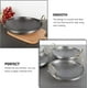 thumbnail image 5 of Sartén Wok shamjiam Olla de acero inoxidable 8 pulgadas, 5 of 6