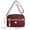 Red, variant on weibbin Nylon Crossbody Bag, Lightweight Crossbody Bag With Multiple Pockets And One Shoulder Nylon Fabric For Women