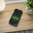thumbnail image 5 of DistinctInk Clear Case for Apple iPhone 13 Pro MAX (6.7" Screen) - Trust Starts With Truth, 5 of 9