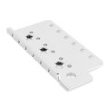 thumbnail image 1 of Guitar Bridge Bottom Plate, Practical Easy Replacement Fashionable Electric Guitar Bridge Base Plate Metal  For DIY, 1 of 8