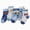 Light Gray, variant on Baby Girls Boys Toddler Anti Slip Socks - Cute Frilly Ruffle Grip Ankle Socks for Infant Toddler 5 Pairs(Navy,9-13 Years)