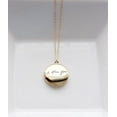 thumbnail image 6 of Personalized engraved handwriting locket, Custom Locket necklace in gold/silver/rose gold, 6 of 10