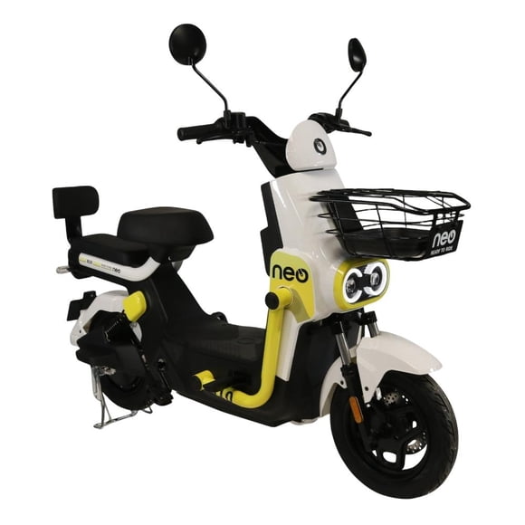 BICI ELECTRICA moto 1000w, 45km/h autonomía de 70 km color blanco