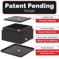 thumbnail image 4 of iPrimio Bed Risers 2 Inch - Square, 2 Inch Lift, Heavy Duty, 6 Pack, Up to 10000lbs - Bed Raising Blocks, Furniture Risers - Safe, Sturdy Bed Lifts for College Dorm Rooms, Couches, Tables, Desk Riser, 4 of 6