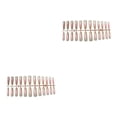 thumbnail image 1 of Minnieouse 24 Pieces Fake Nails Shiny Surface Press-on Long Fingernail Elegant Artificial Coffin Design Accessory Nail Tips for DIY Type7 NO7, 1 of 6