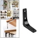 thumbnail image 4 of Soportes de pared para estantes, soportes para mesas de trabajo, bancos de trabajo, etc. Negro 3 pulgadas, 4 of 9