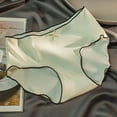 thumbnail image 2 of Annhoo Silk Panties for Women Seamless Mid Waisted Full Coverage Briefs Cute Bowknot Front No Show Underwear, 2 of 3
