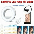 thumbnail image 4 of QUEST -Portable Selfie Ring Light Rechargeable Clip-On Indoor Selfie General Purpose, 4 of 6
