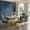 Table with 6 Dark Gray Chairs Gold Leg, variant on Sumdeal Modern 5-Piece Dining Set: 63" Rectangular Pandora White Tempered Glass Table with Heavy-Duty Silver Stainless Steel Base & 4 Black PU Leather High Back Chairs