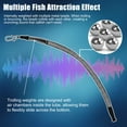 thumbnail image 5 of Dragging Weights for Catfishing, 5pcs Rattle Snake Dragging Weights No Snag Sinkers Dragging Drift Weight for Trolling Drifting Bottom Bouncing Snagless Catfish Sinkers Tackle Gear, 5 of 8