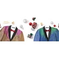 thumbnail image 4 of COOFANDY Shiny Tuxedo Jacket for Mens Slim Fit One Button Sequin Blazer Jackets Prom Party Wedding Gold Suits, 4 of 9