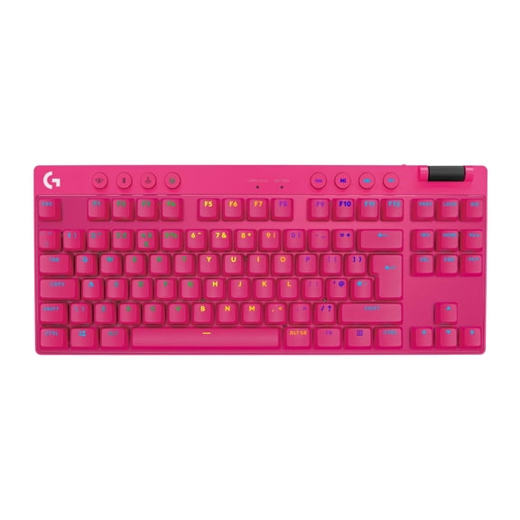 Restored Logitech PRO X TKL LIGHTSPEED Wireless Mechanical Tactile Switch Gaming Keyboard (Refurbished)