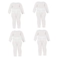 thumbnail image 3 of 4 piezas 1/12 Muñecas Camisa Pantalones Decoración Capa Base Camisa para Muñeca BJD Gsc traje de manga larga, 3 of 9