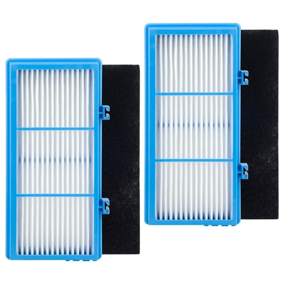 2 Pack HEPA Filters and Carbon Booster Sheets Replacement Parts HAPF30AT Compatible with Holmes AER1 Air Purifiers