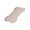 Beige, variant on Bone Shape Pet Dining Mat Water Spills Prevent High Edges Food Bowl PLacemat