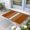 DarkOrange Beige, variant on Burnt Orange Beige Striped Door Mat Indoor Outdoor,Modern Farmhouse Retro Lines Non Slip Welcome Mat with Rubber Backing,Absorbent Fabric Front Door Mats Entryway Rug for Home Patio Entrance 24"x36"