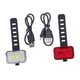thumbnail image 3 of Luces de bicicleta recargables juego de luces de bicicleta impermeable ipx6 luces de bicicleta montadas por la noche faros de Seguridad para bicicletas LED luces traseras, 3 of 10