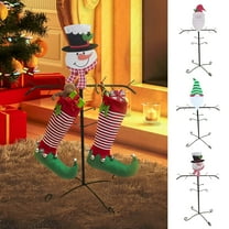 Christmas Decorations Snowman Christmas Stocking Holder, Metal Branch Hanger, Fireplace Mantel Decor Christmas Decoration Christmas Ornament