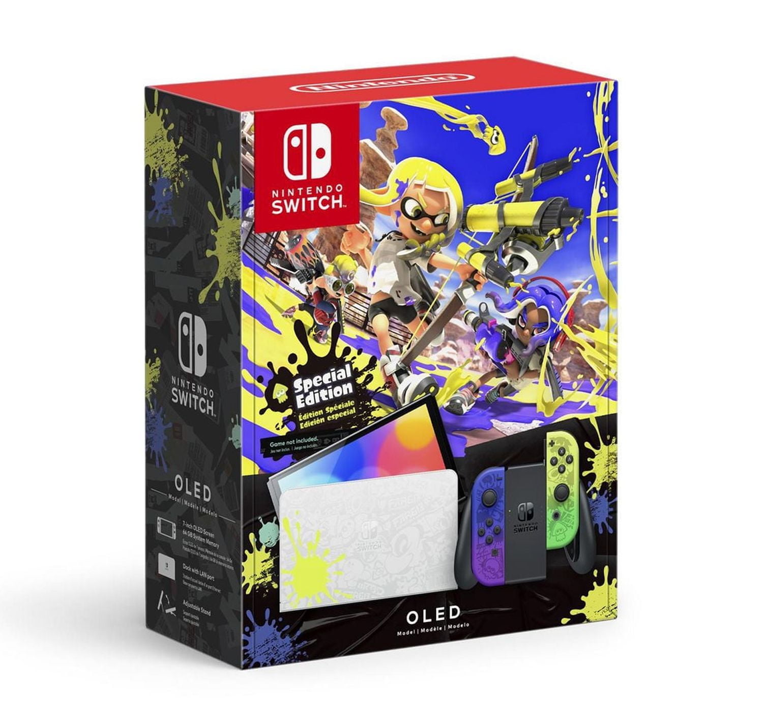 Nintendo Switch Nintendo Switch Splatoon3 Edition Nintendo Switch™ – OLED Model Splatoon™ 3 Special Edition - Walmart.ca