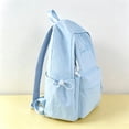 thumbnail image 5 of Weebloom Large School Backpack For Kids Girls Cute Letter Printed Large Capacity Lightweight Travel Bookbag Middle High School College Blue, 5 of 7