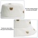 thumbnail image 4 of Sombrero de verano con circunferencia de 54-58 cm, sombrero de pescador con oso bordado para mujer, sombrero para lavabo, sombrero protector solar para exteriores, 4 of 5