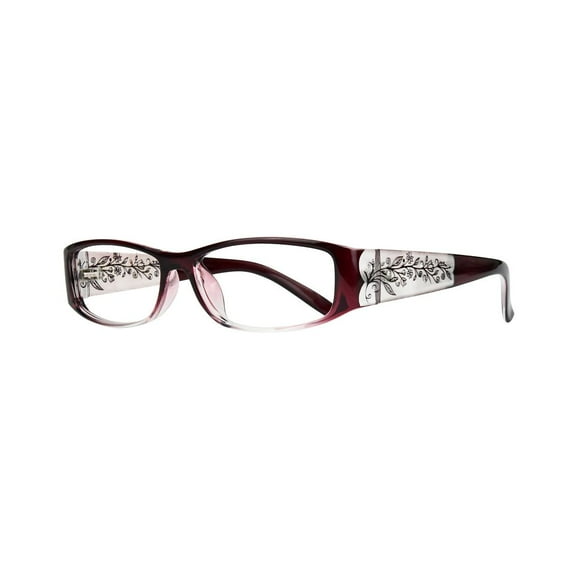 Eyebogo Olivia Stylish Reading Glasses for Women (Burgundy, 2.50)