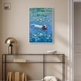 thumbnail image 2 of Lily Lagoon III Canvas Modern Classic Art by Art Remedy, White Frame, 20 x 30, 2 of 7