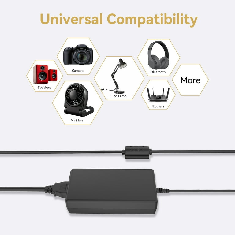 AC/DC Adapter Charger For EASINE By ILIFE G50 H50 Handheld Vacuum - 21.6V/22.2V Replacement