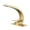 Brushed Gold, variant on Single Handle Deck Mounted Bathroom Sink Faucet, Brass Lavatory Basin Faucet with 6-inch Cover Plate