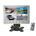 thumbnail image 2 of 7'' Quad TFT/LCD Video Monitor w/Headrest Shroud RCA Connectors(White), 2 of 2