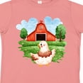 thumbnail image 4 of Inktastic Chicken on a Farm Boys or Girls Toddler T-Shirt, 4 of 5